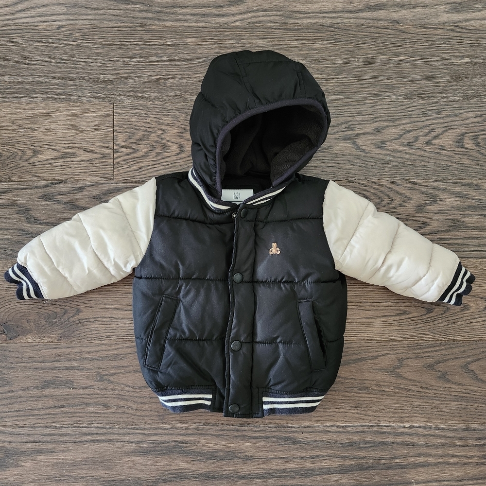 18-24M Gap Varsity Puffer Jacket